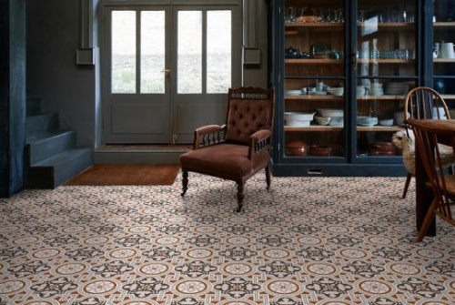Керамогранит Dual Gres Chic Howard Blue напольная 45х45
